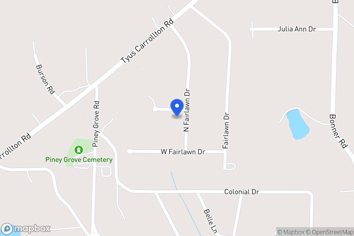 Map of 105 N Fairlawn Dr
