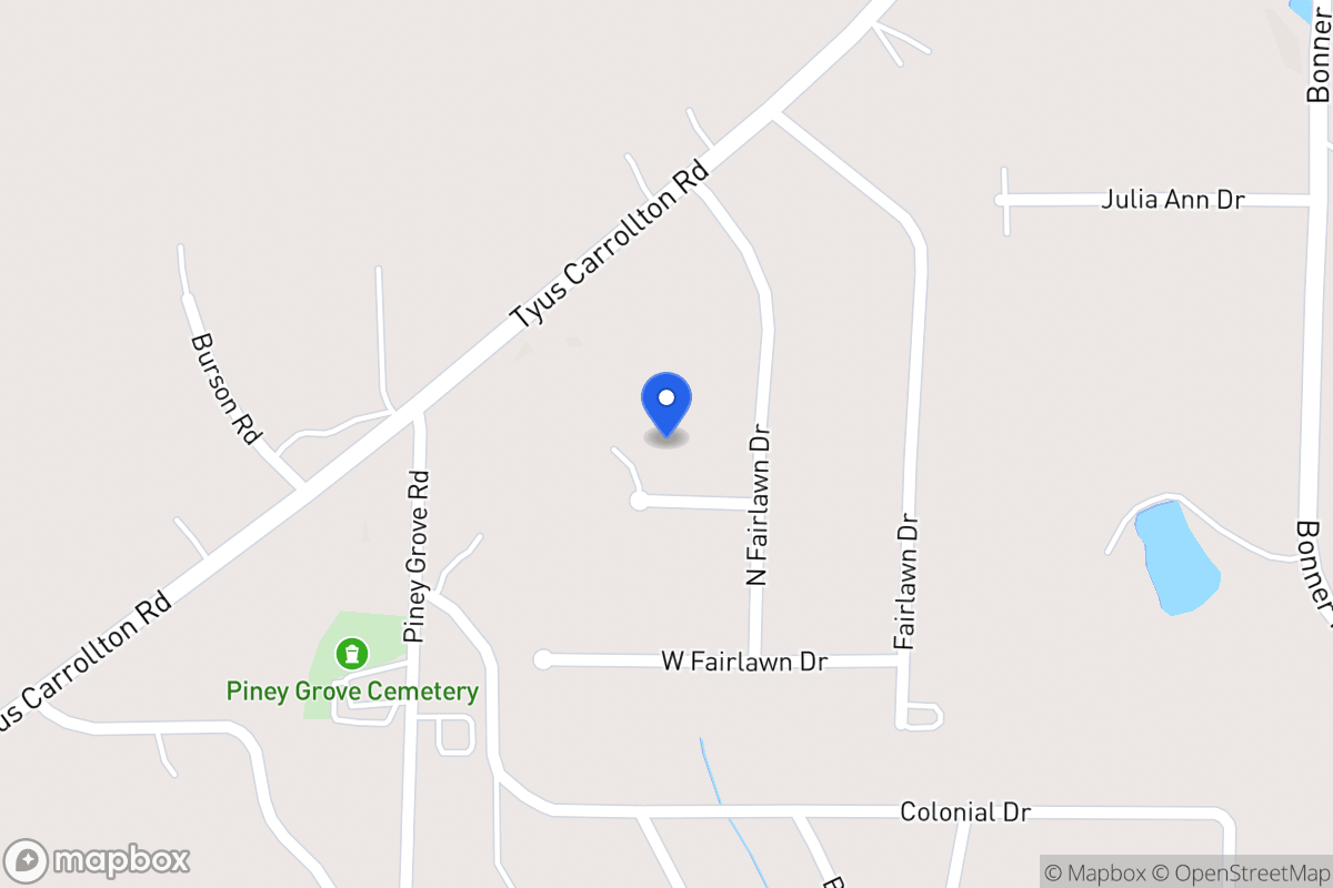 Map of 25 Fairlawn Cir