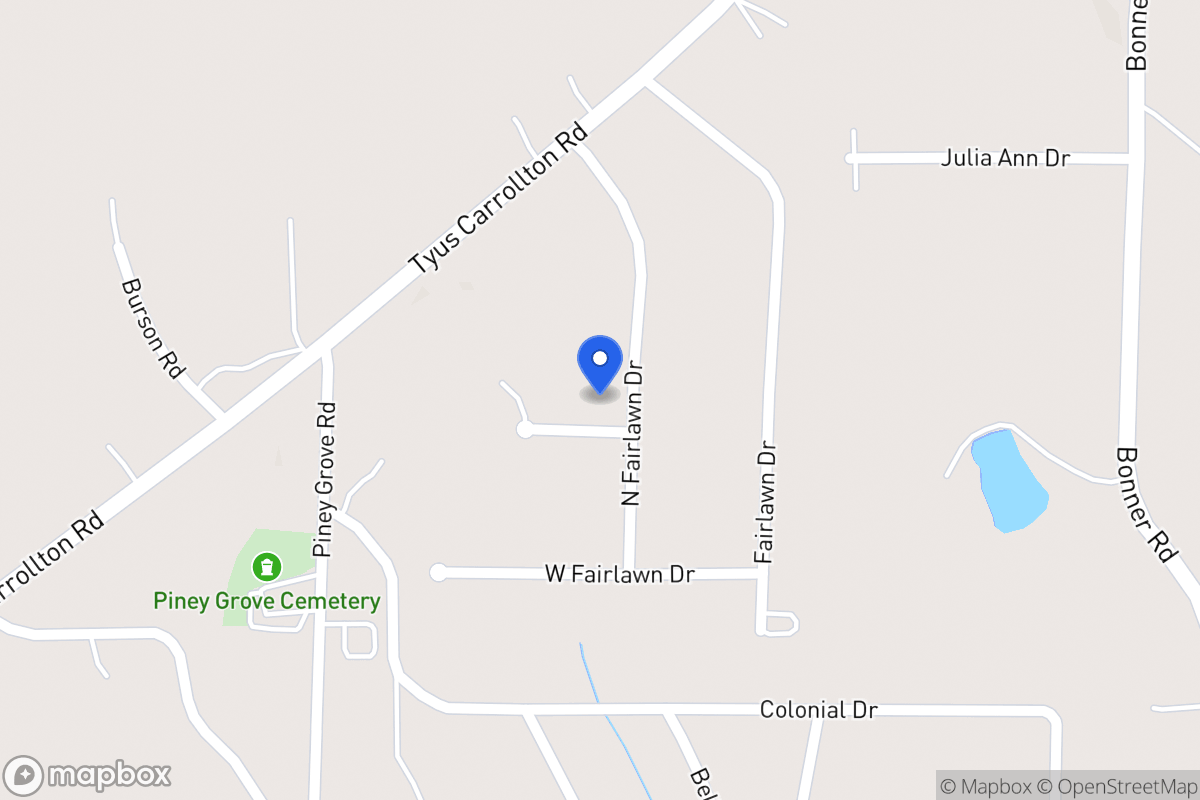 Map of 95 N Fairlawn Dr