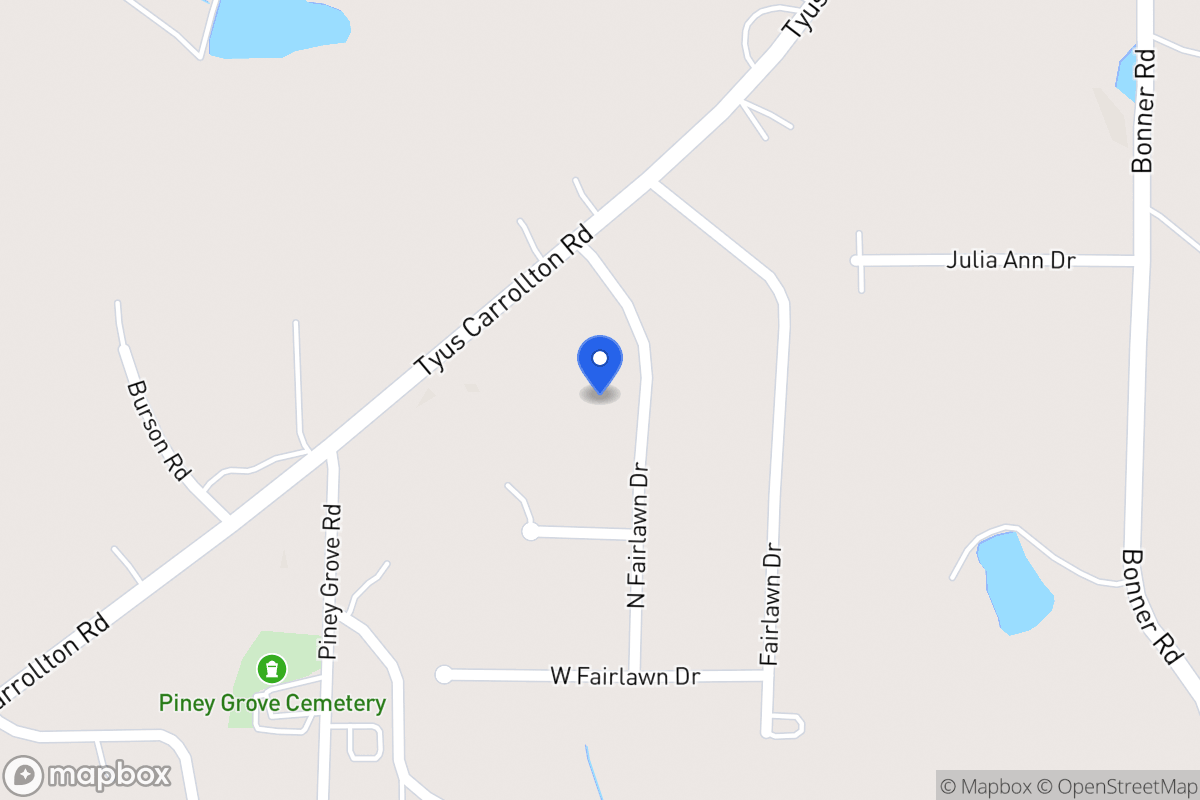 Map of 55 N Fairlawn Dr