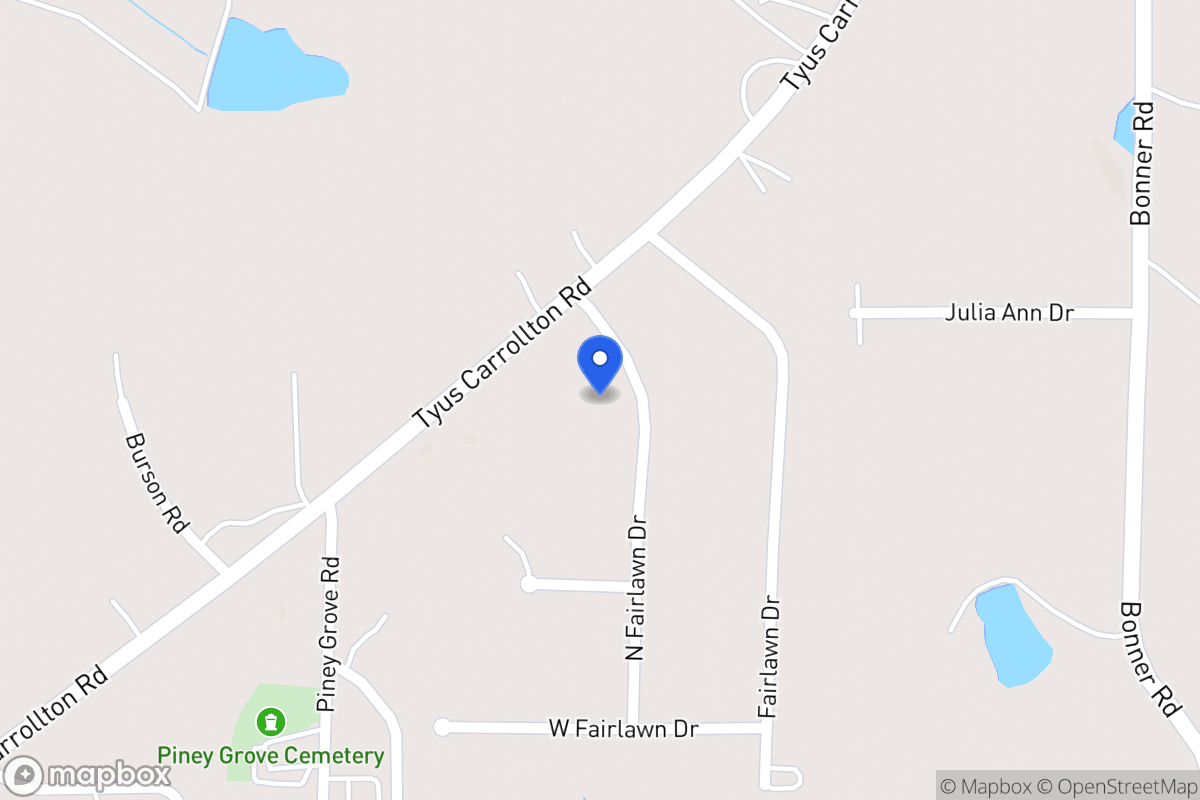 Map of 35 N Fairlawn Dr
