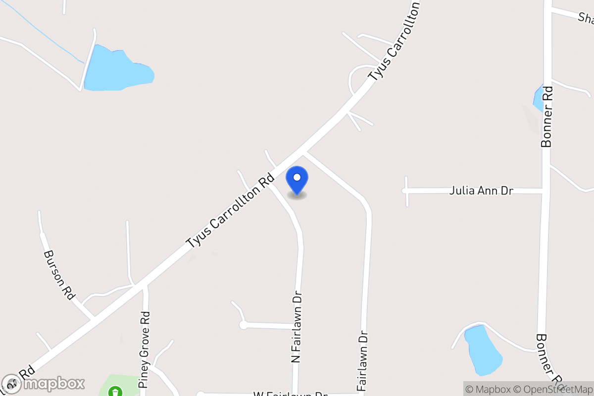 Map of 20 N Fairlawn Dr