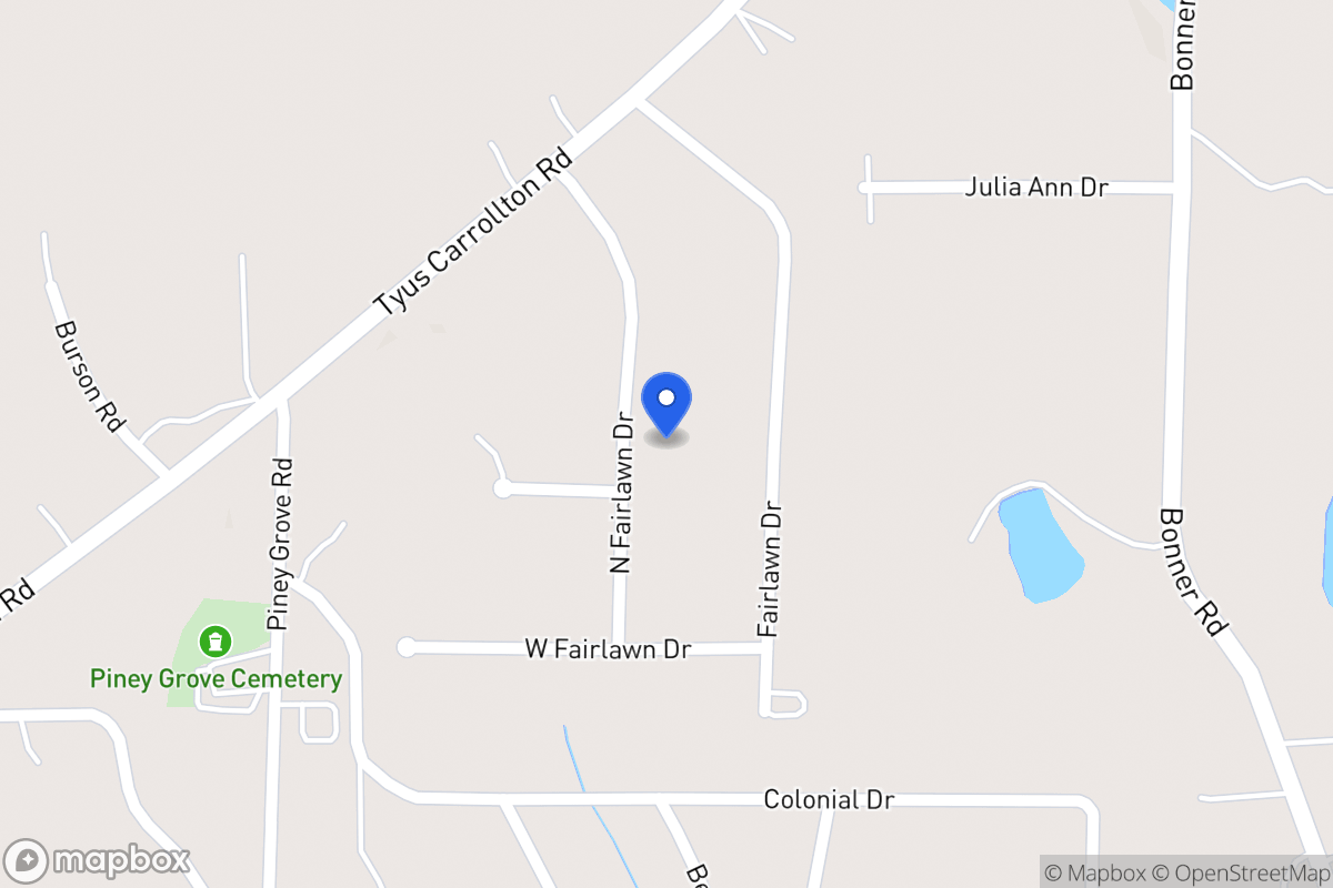 Map of 90 N Fairlawn Dr