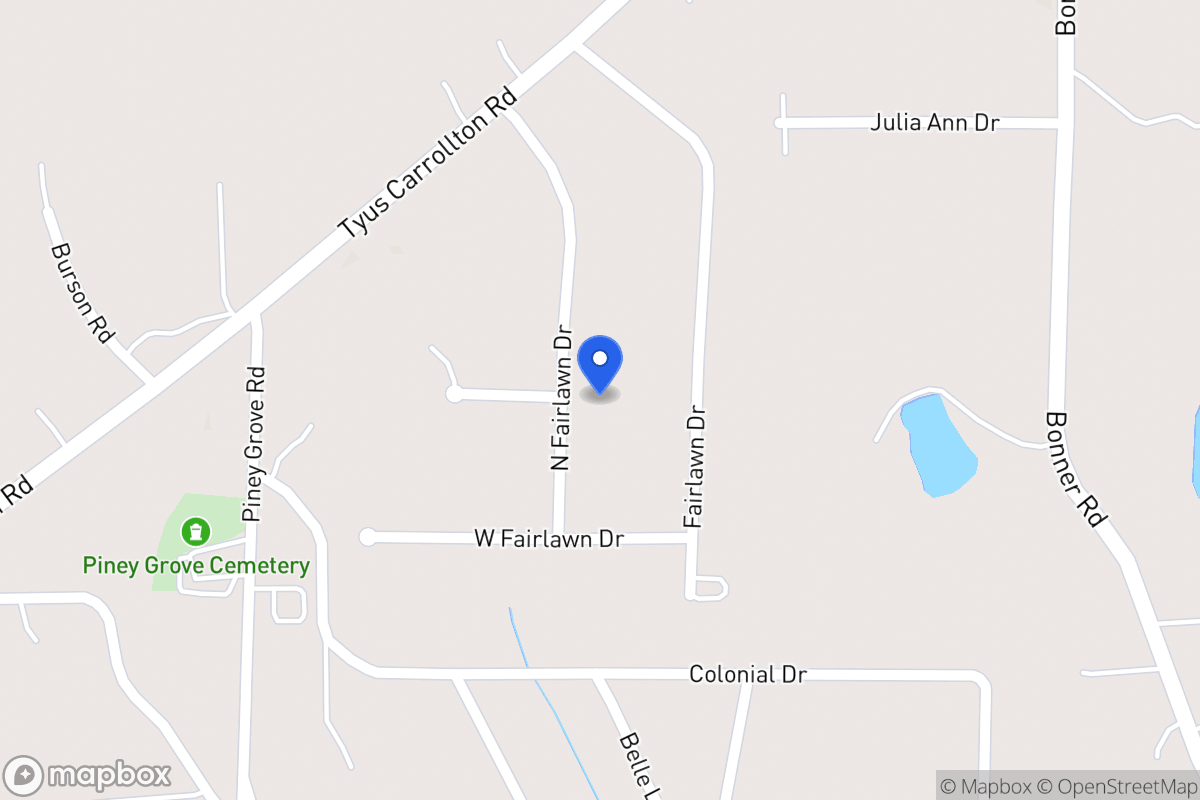 Map of 100 N Fairlawn Dr