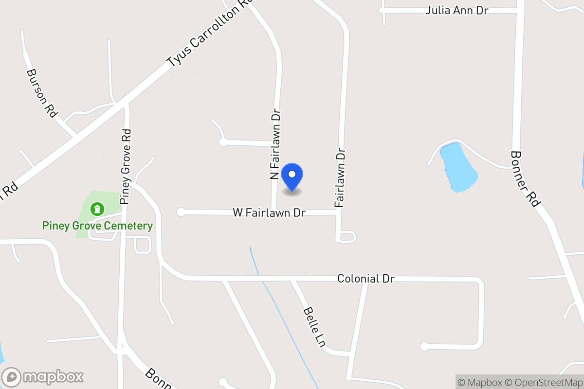 Map of 130 N Fairlawn Dr
