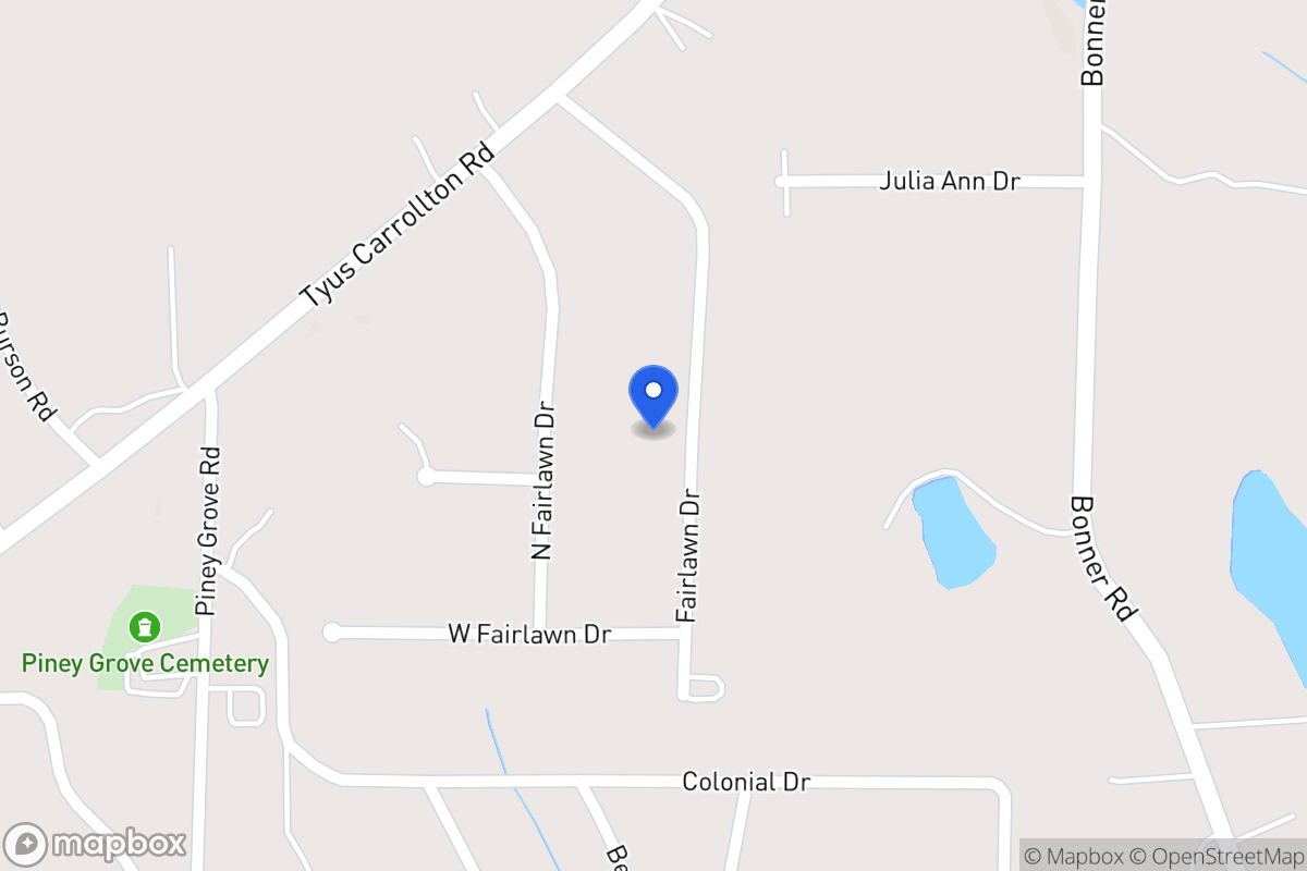 Map of 135 Fairlawn Dr