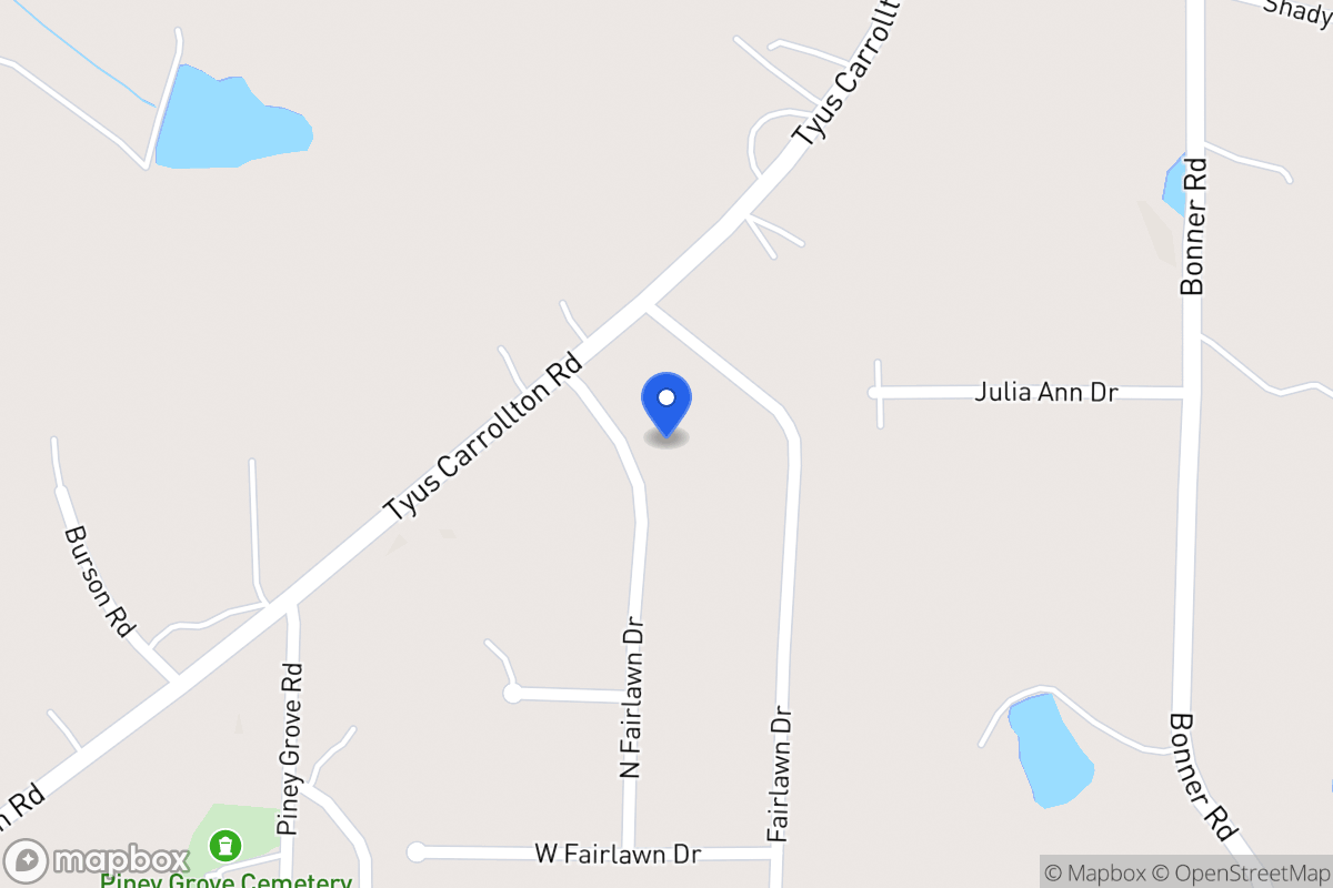 Map of 50 N Fairlawn Dr