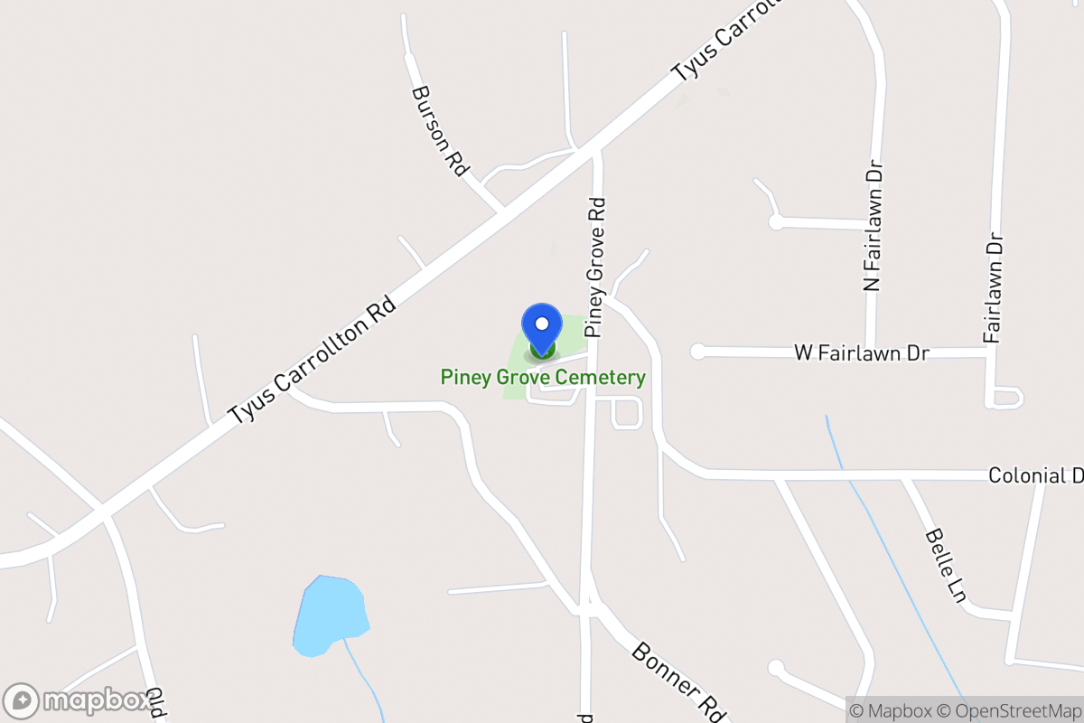 Map of 79 Piney Grove Rd