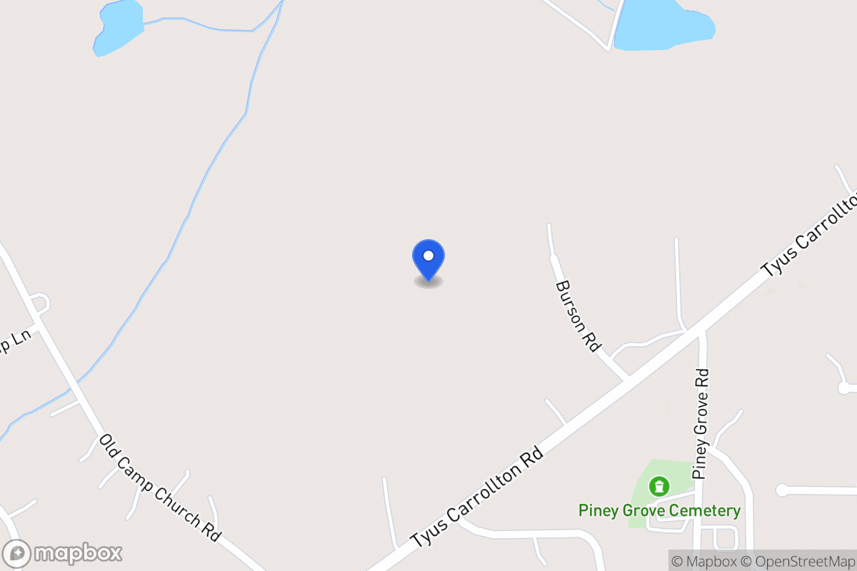 Map of 501 Tyus Carrollton Rd