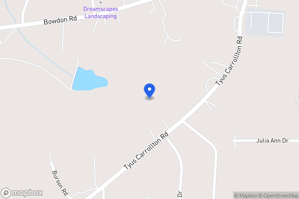 Map of 235 Tyus Carrollton Rd
