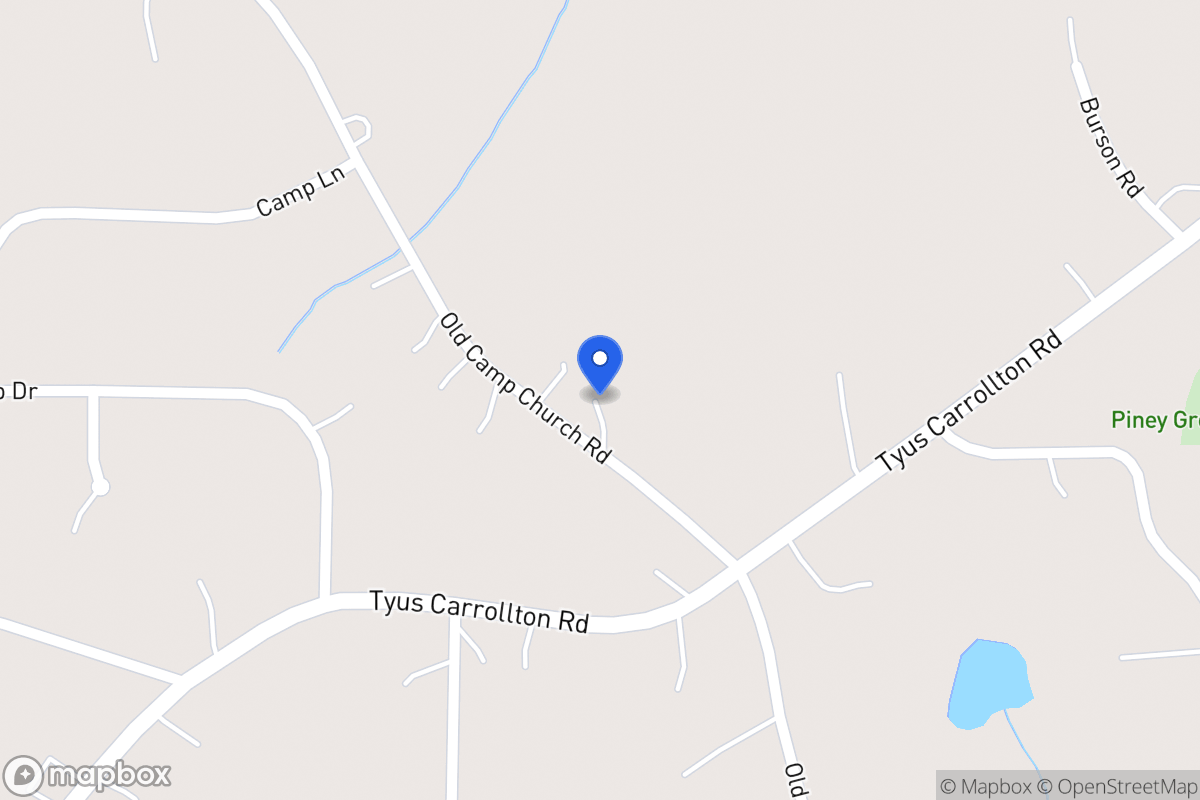 Map of 342 Old Camp Church Rd