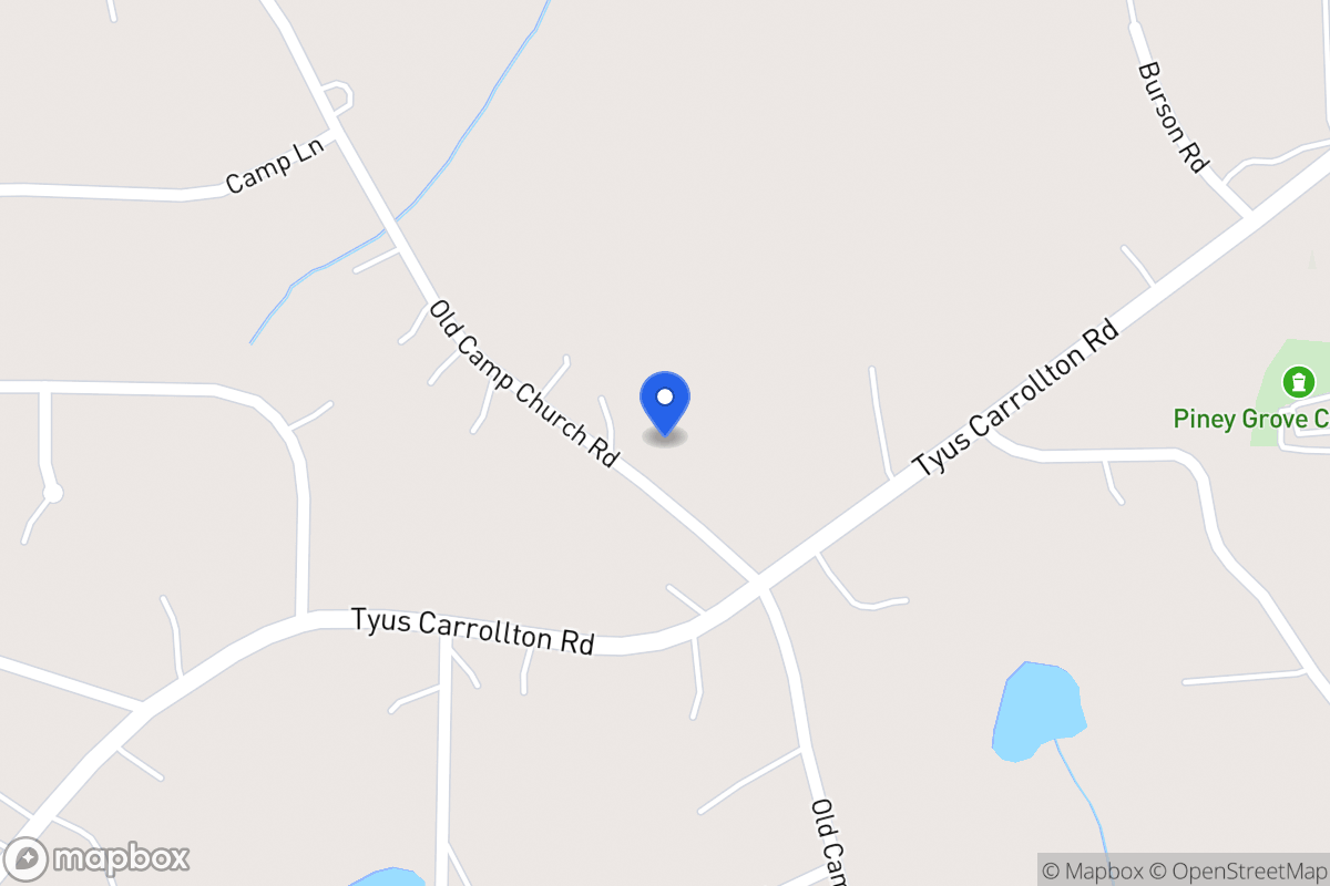 Map of 366 Old Camp Church Rd