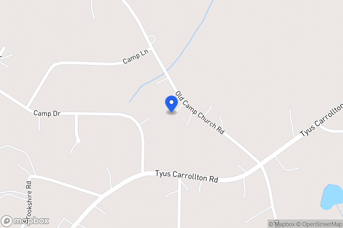 Map of 303 Old Camp Church Rd