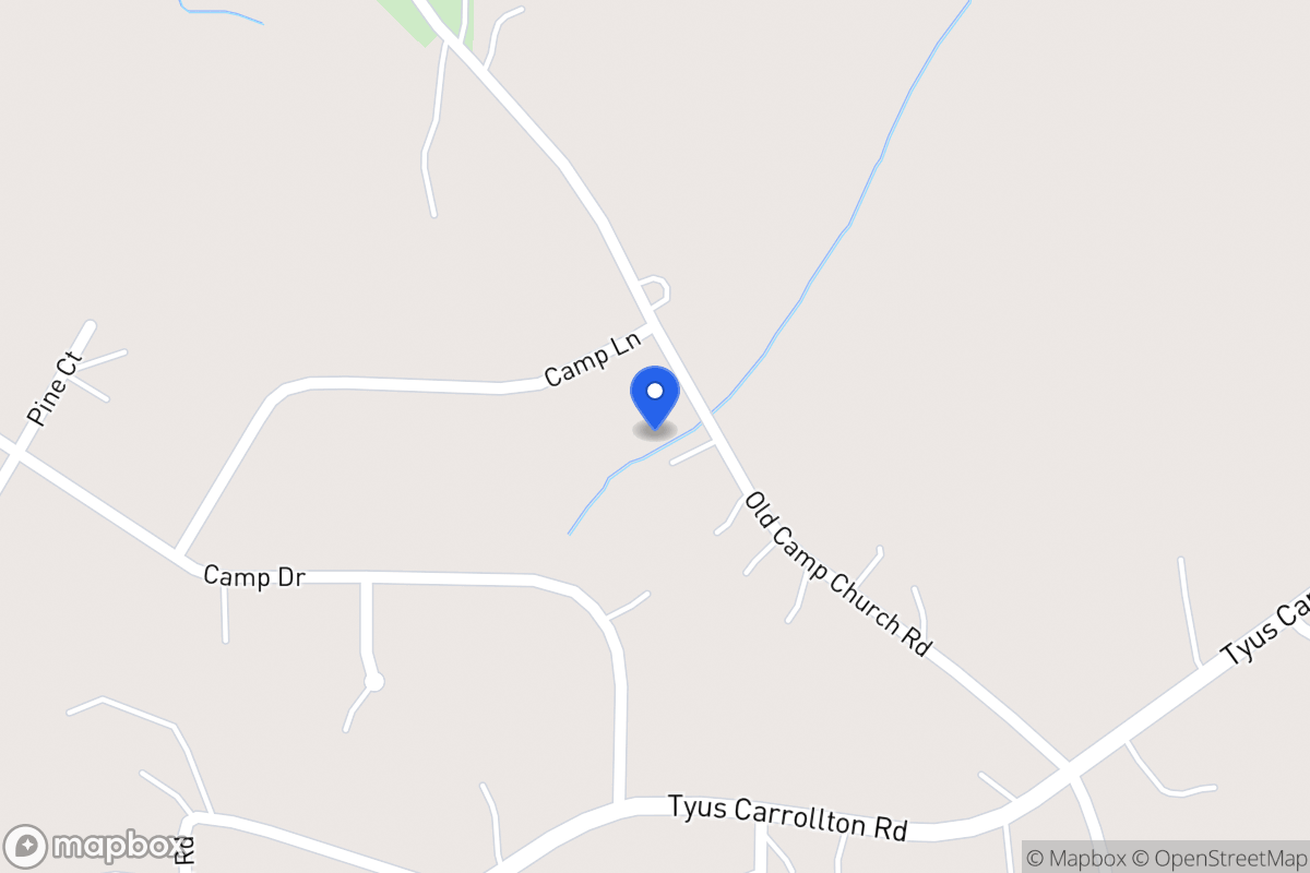 Map of 259 Old Camp Church Rd