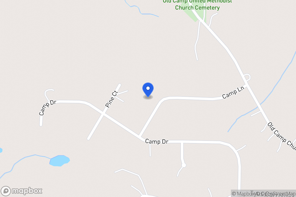 Map of 125 Camp Ln
