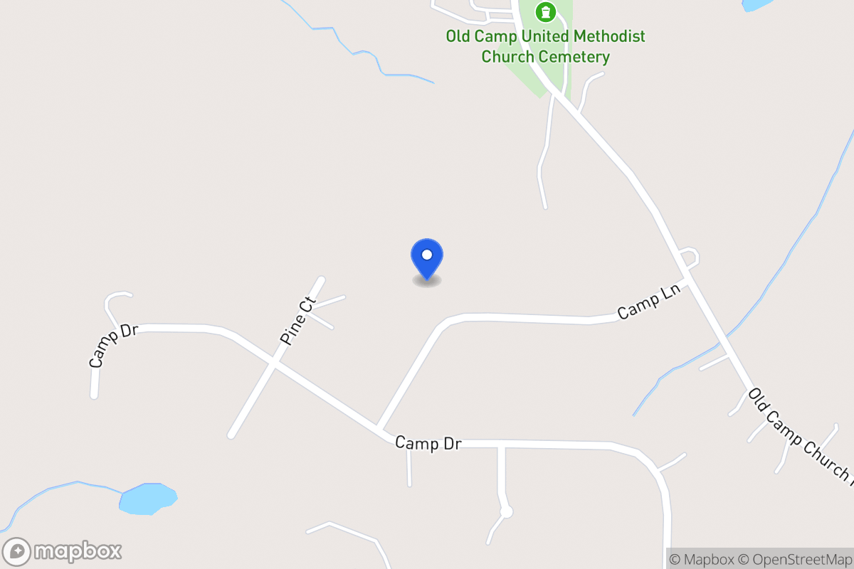 Map of 105 Camp Ln
