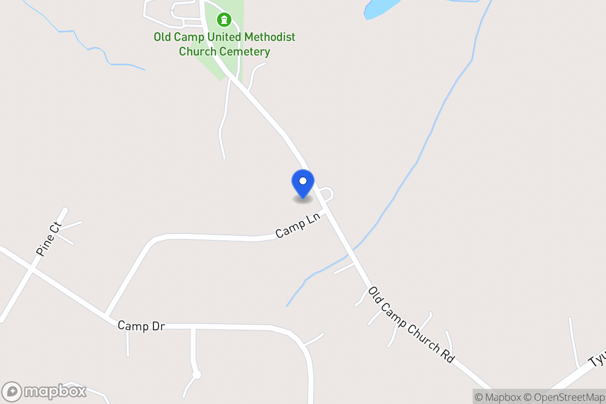 Map of 35 Camp Ln