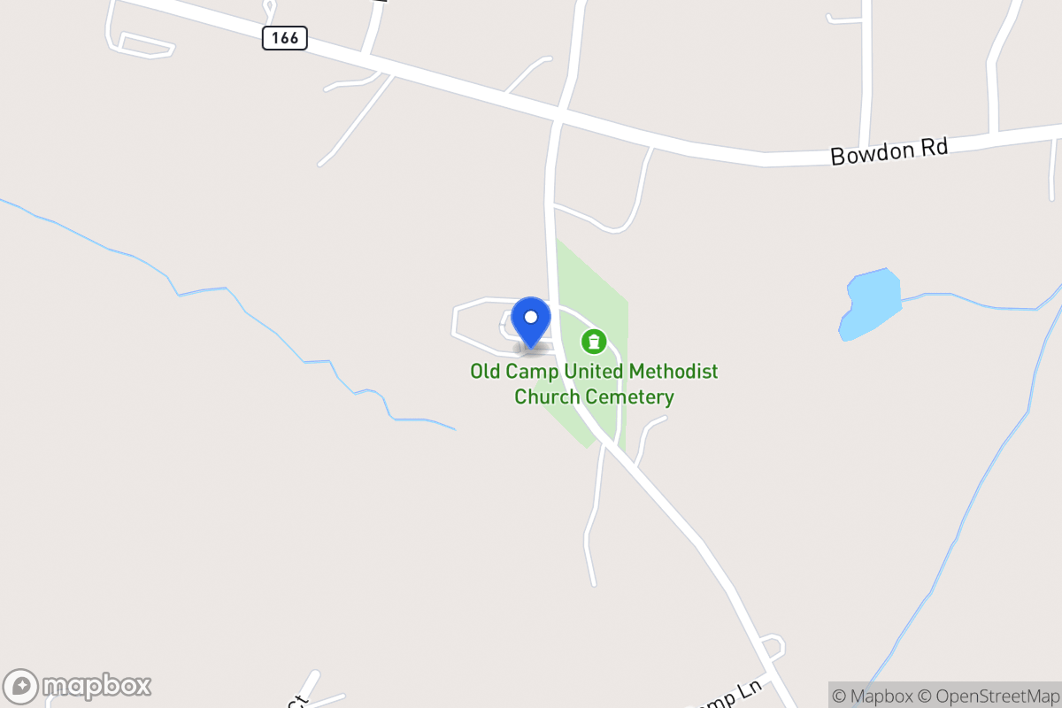 Map of 77 Old Camp Church Rd