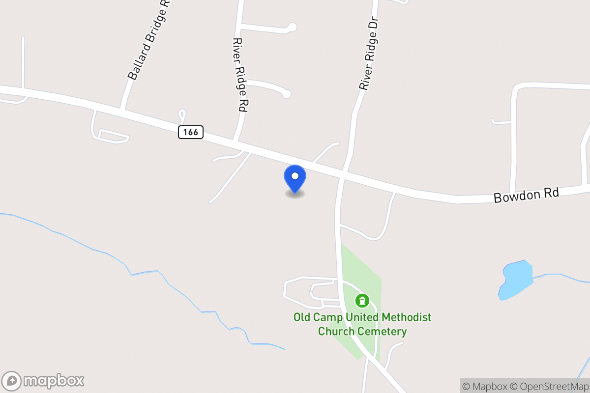 Map of 3020 W 166 Hwy