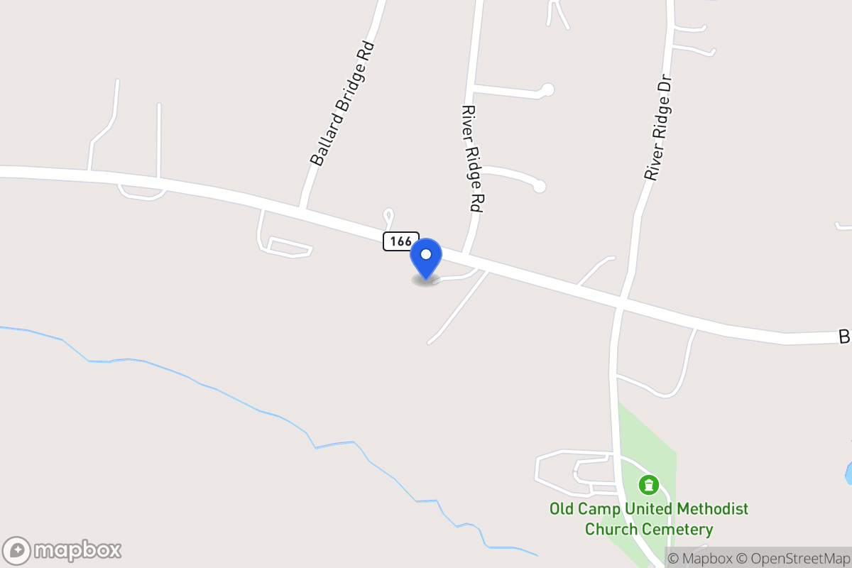 Map of 3082 W 166 Hwy
