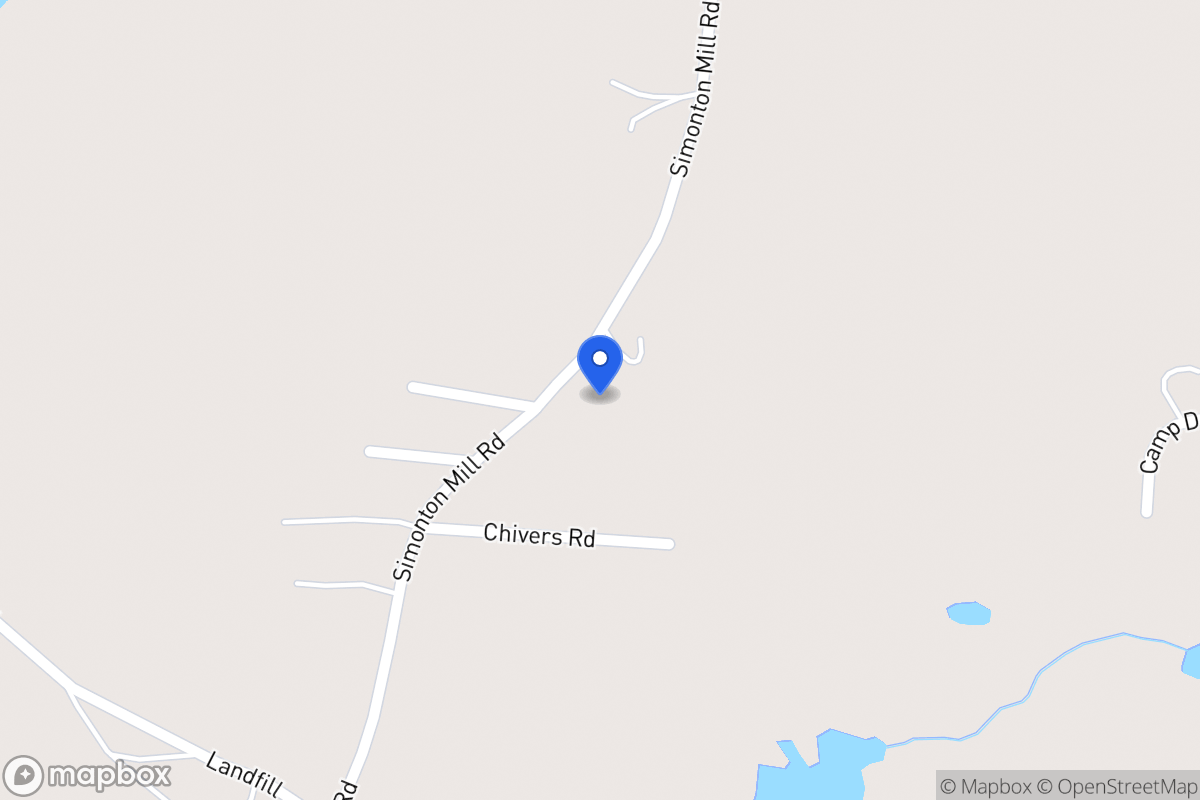 Map of 272 Simonton Mill Rd