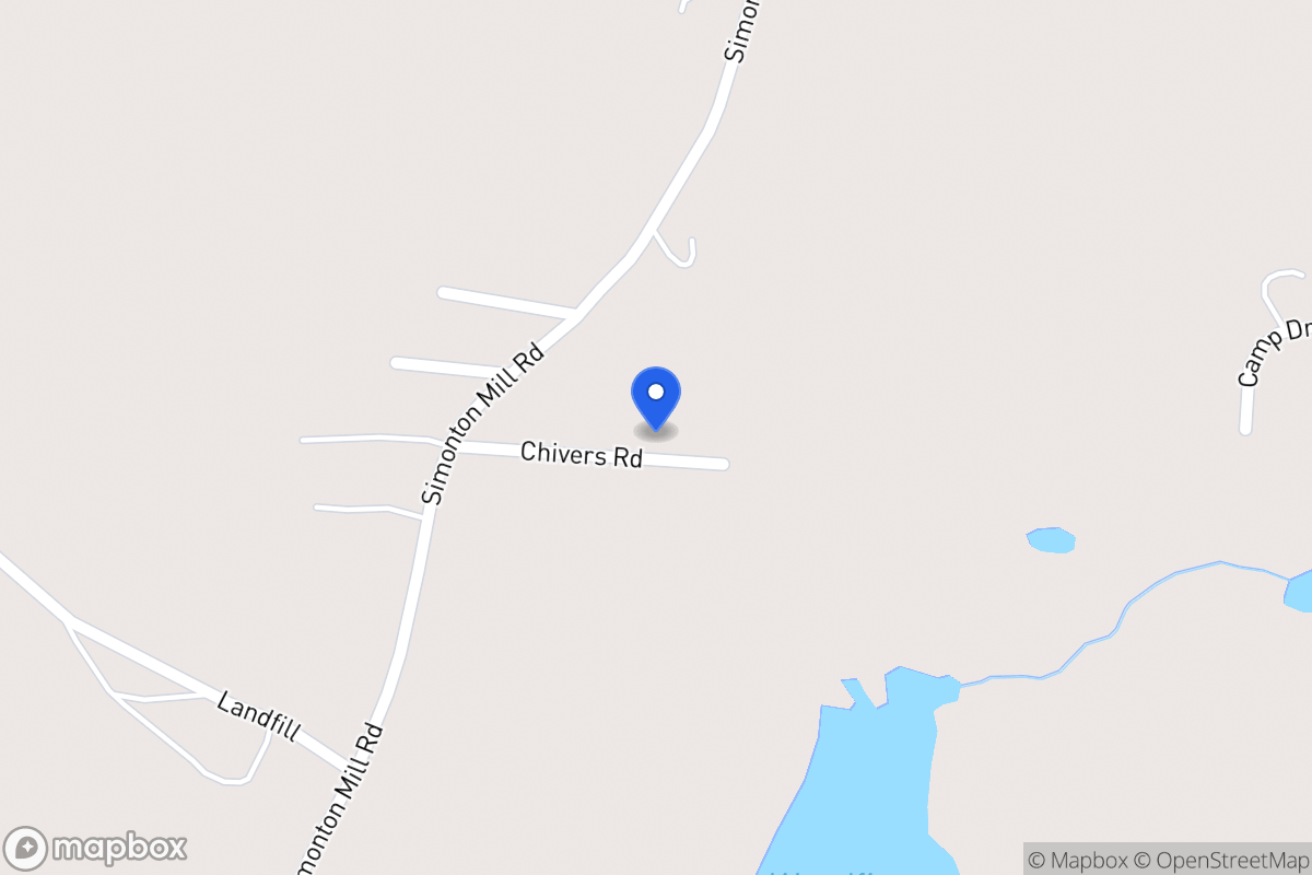Map of 320 Simonton Mill Rd