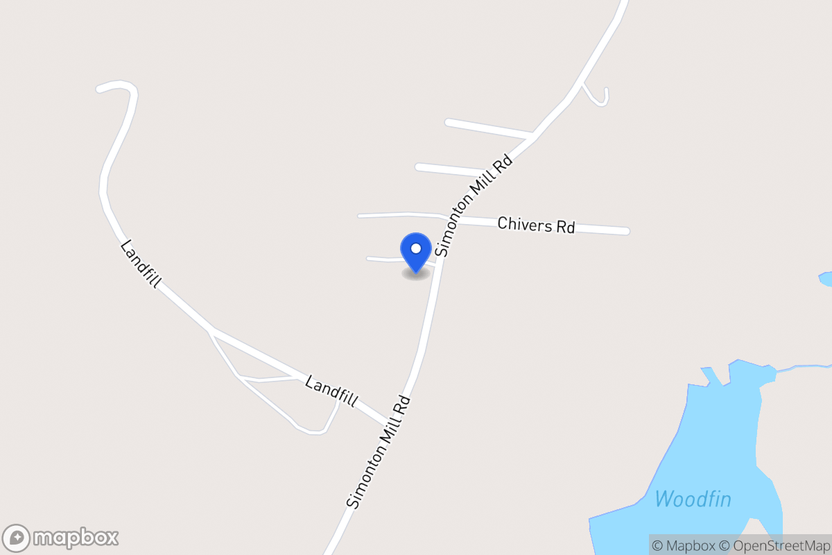Map of 391 Simonton Mill Rd