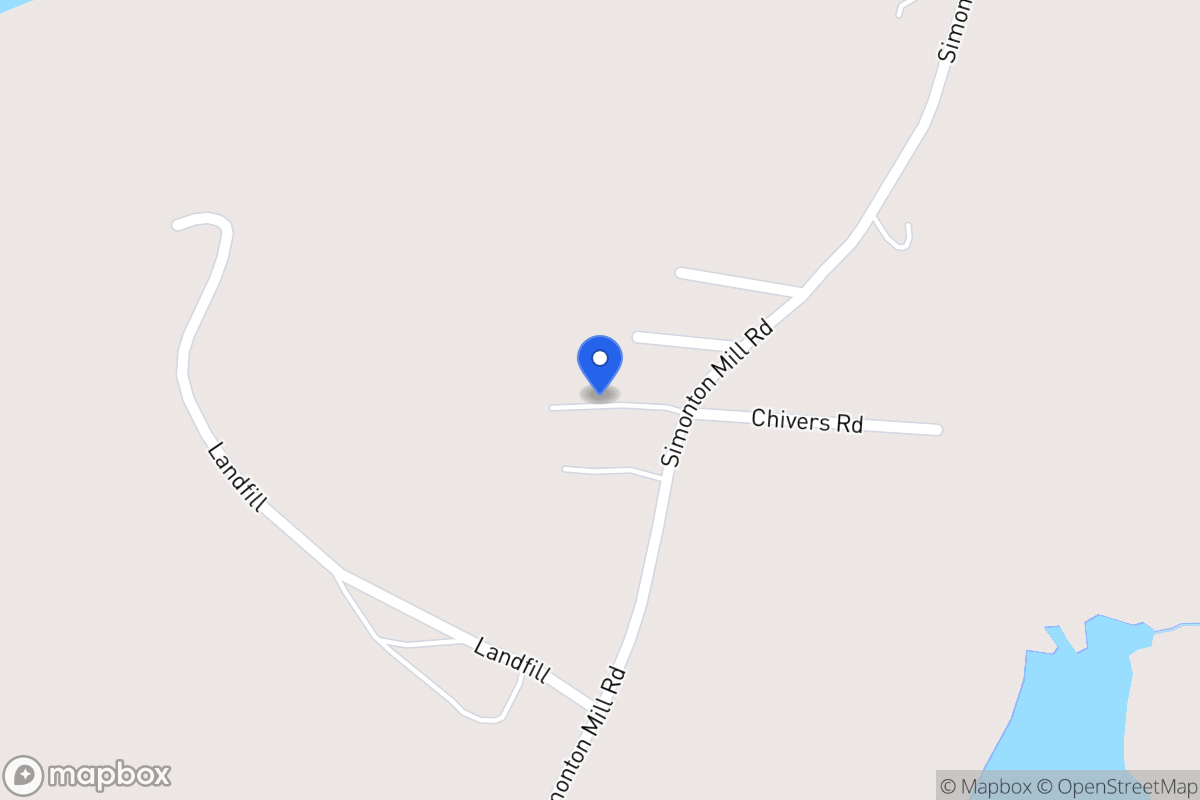 Map of 349 Simonton Mill Rd