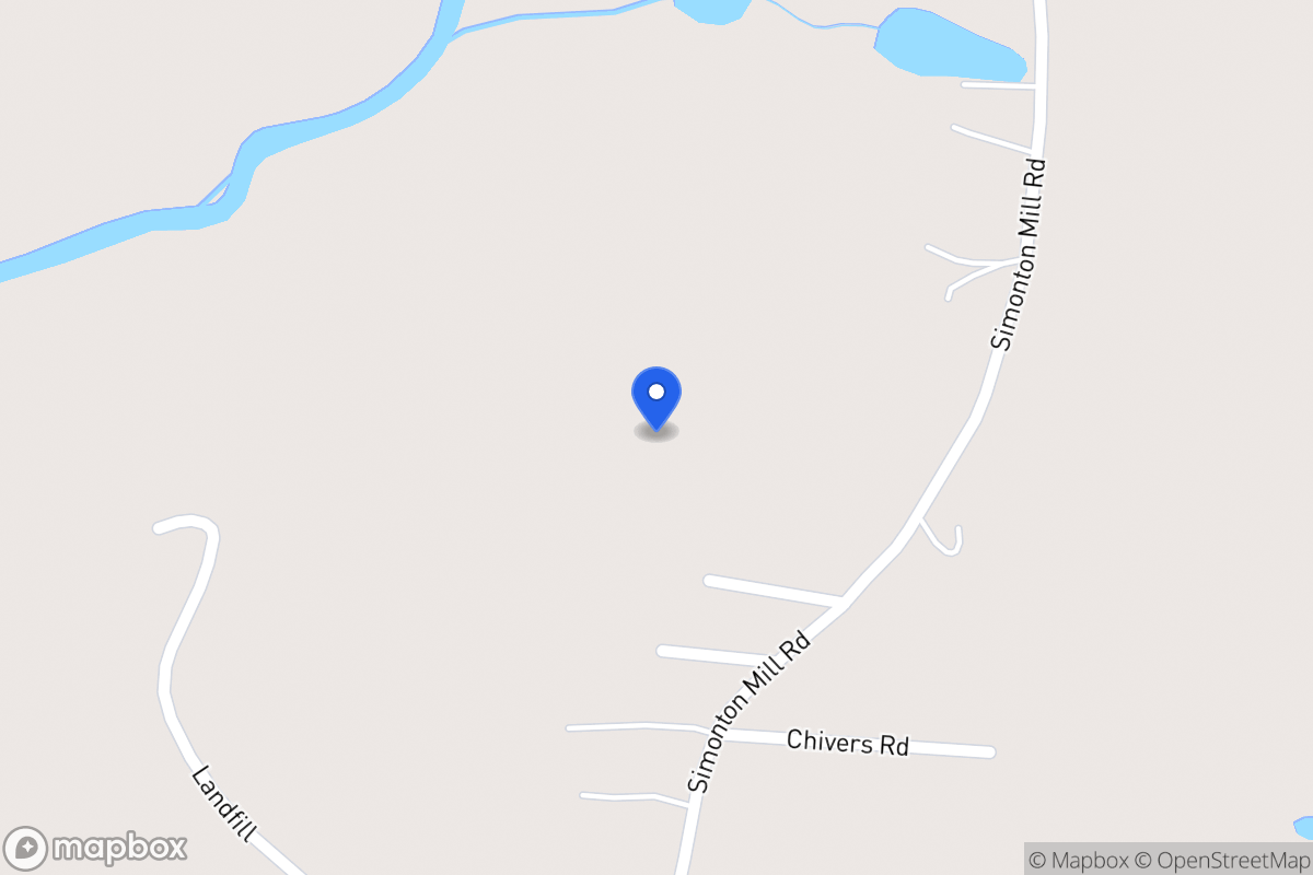 Map of 263 Simonton Mill Rd