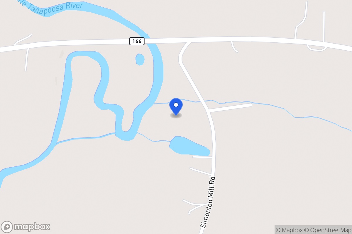 Map of 107 Simonton Mill Rd