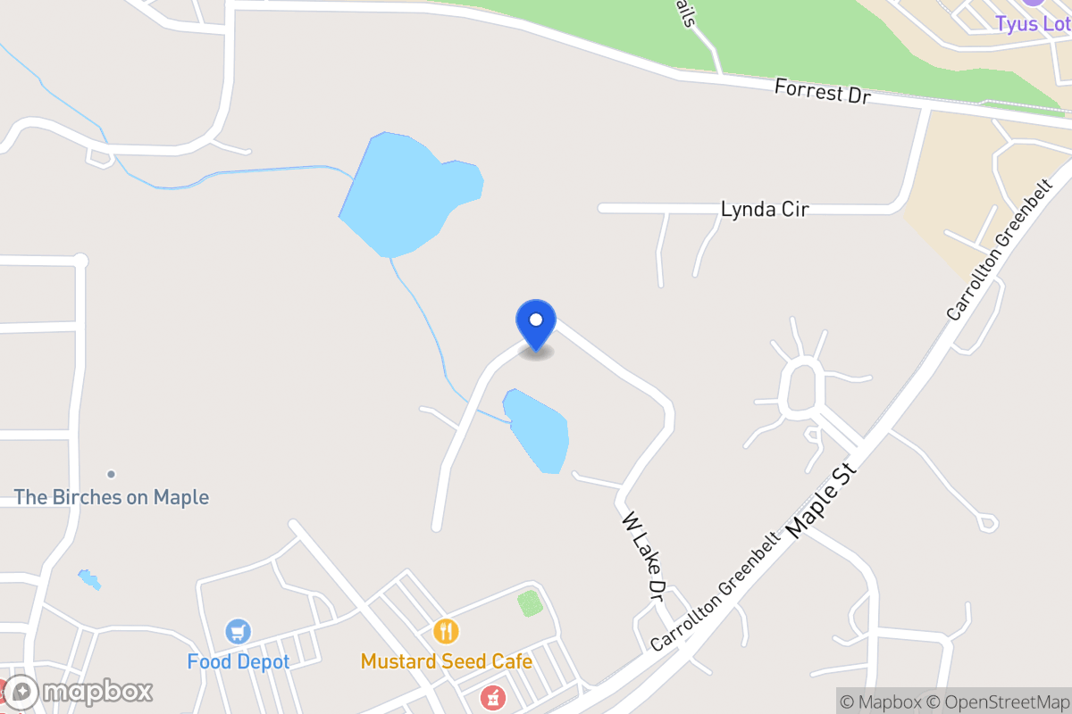 Map of 130 W Lake Dr