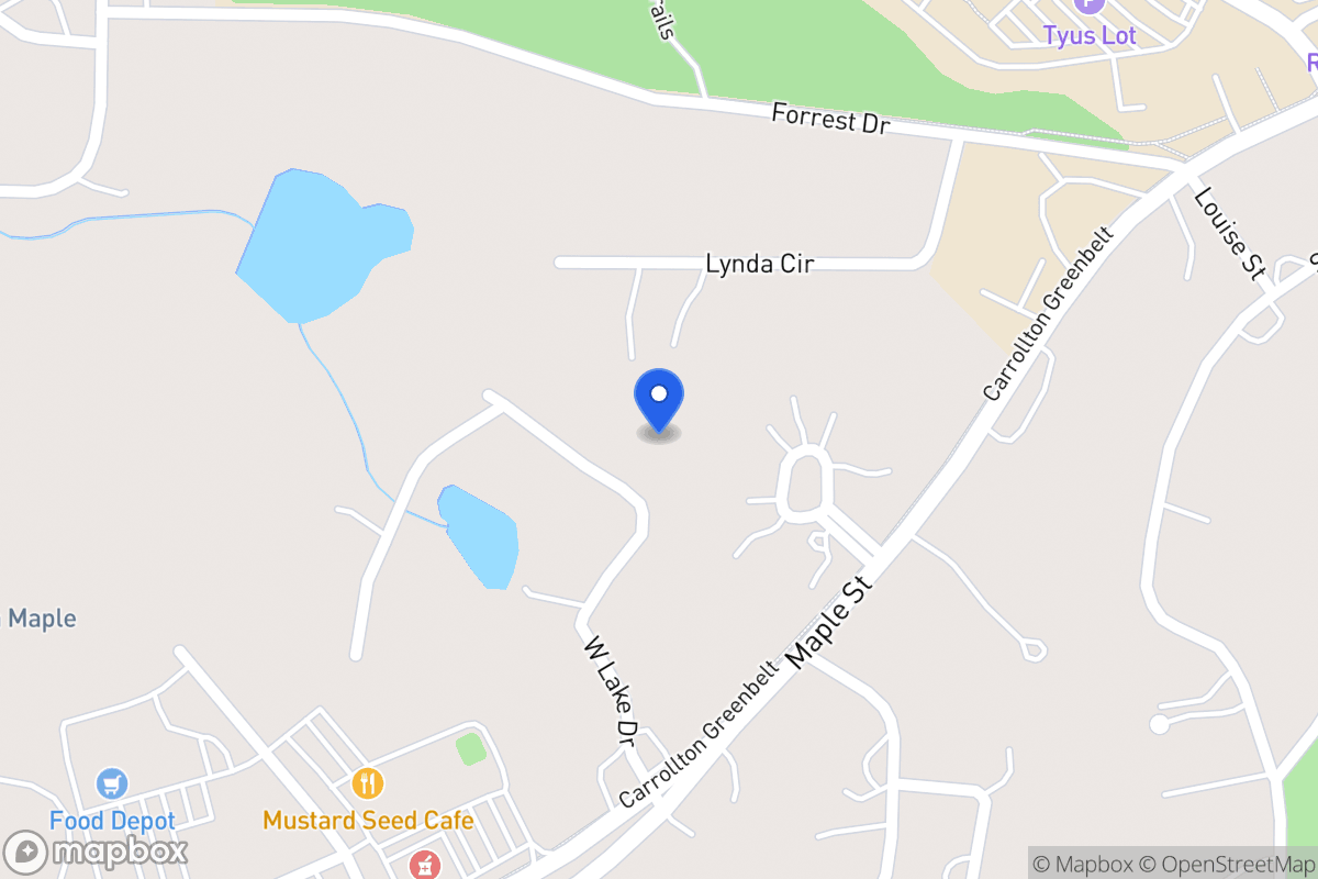 Map of 95 W Lake Dr