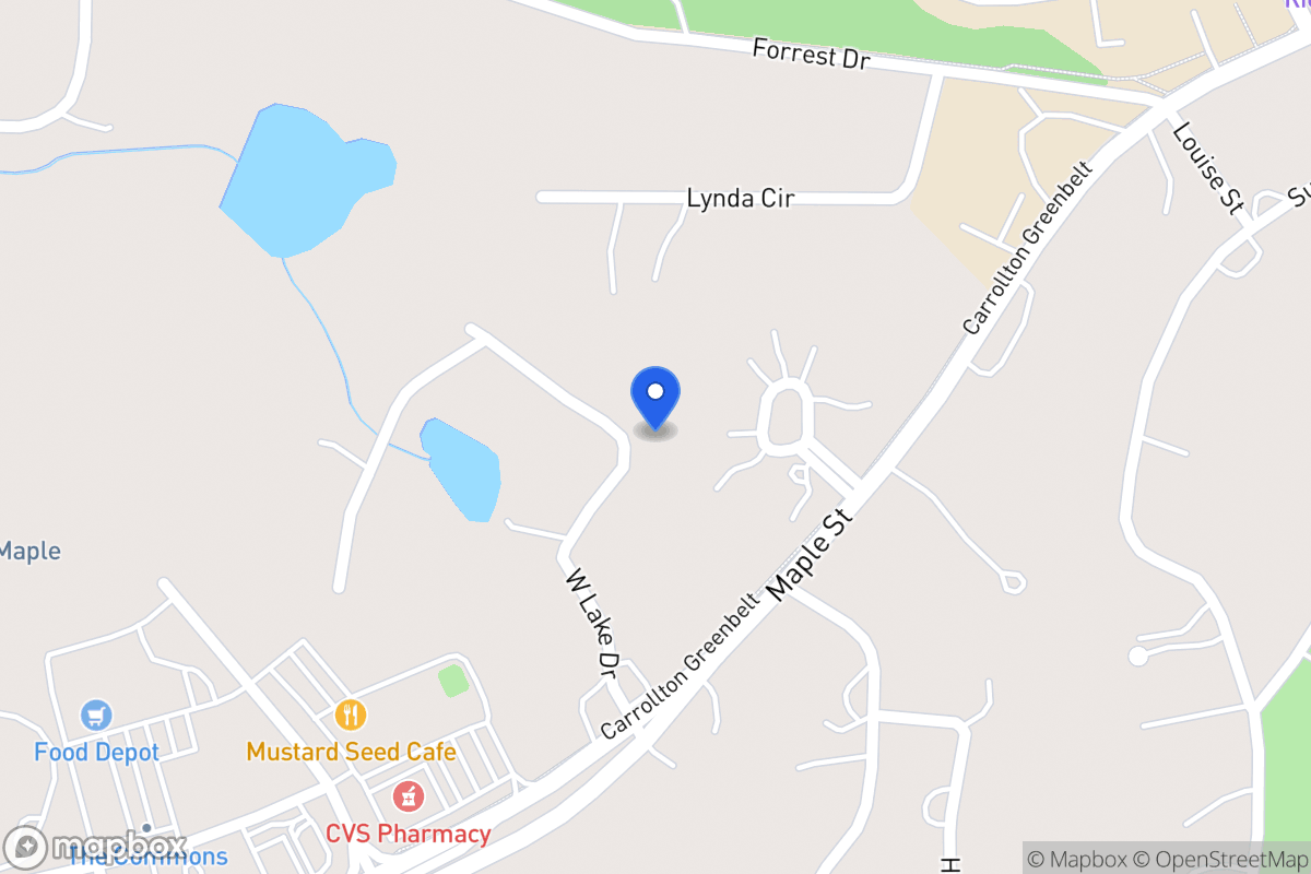 Map of 85 W Lake Dr