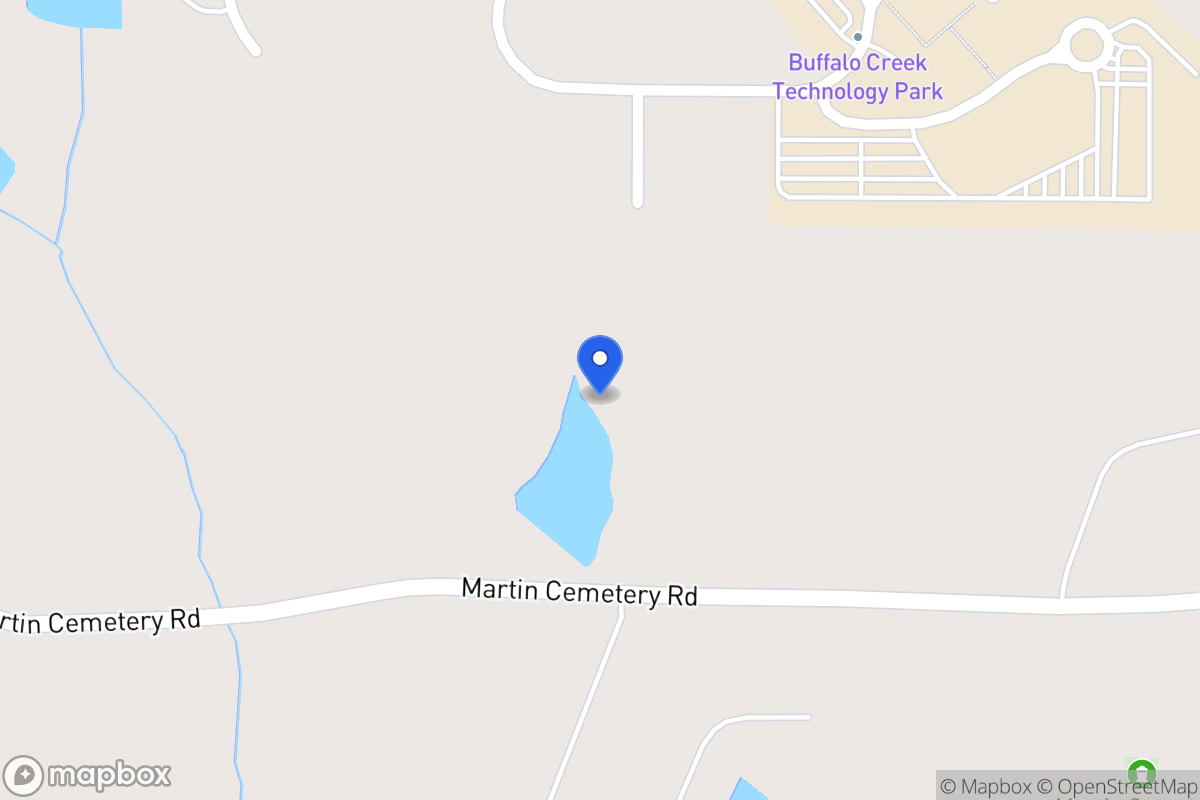 Map of Martin Cemetary Rd
