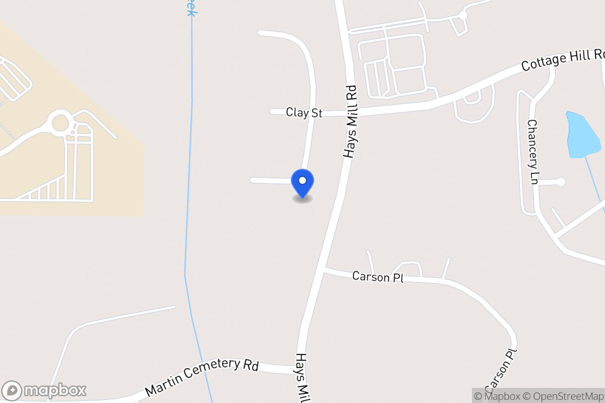 Map of 40 S Hill St