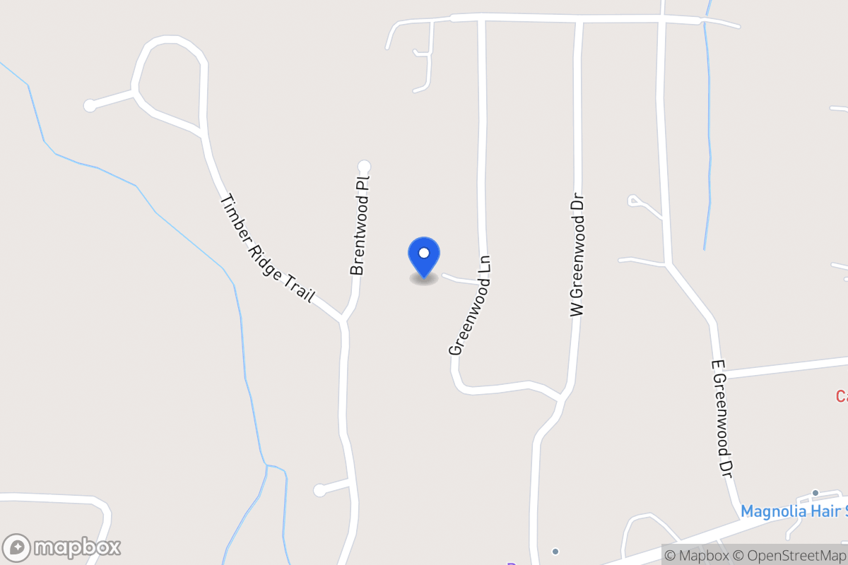 Map of 86 Greenwood Ln
