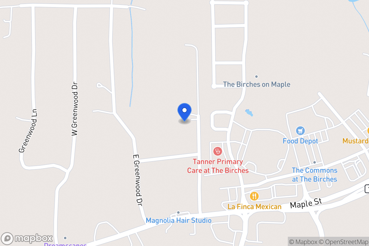 Map of 100 Patillo Dr