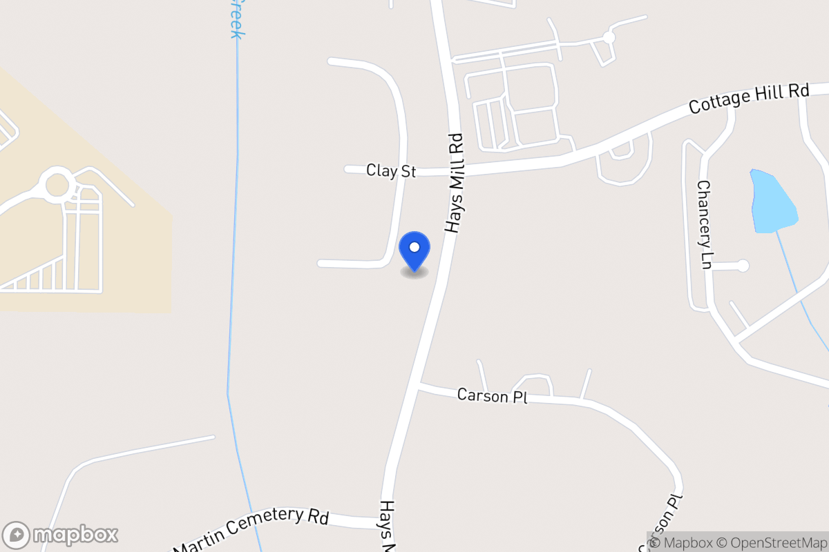Map of 50 S Hill St