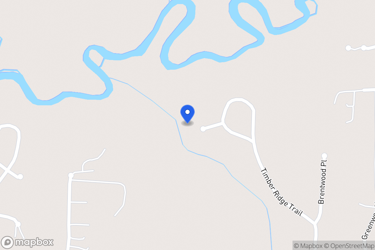 Map of 21 Timber Ridge Pl