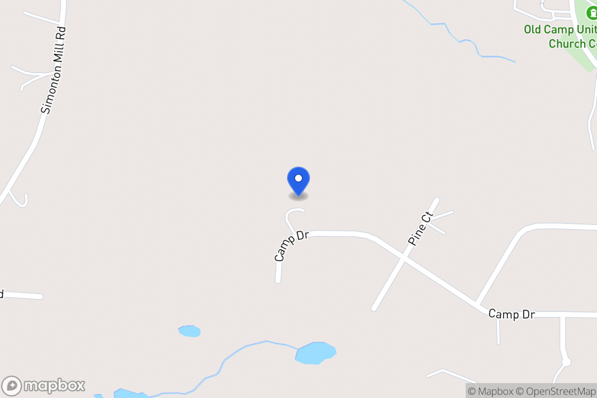 Map of 341 Camp Dr