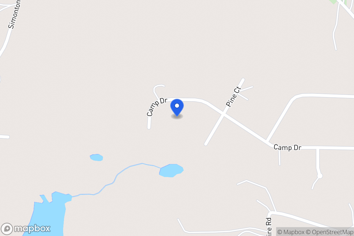 Map of 308 Camp Dr