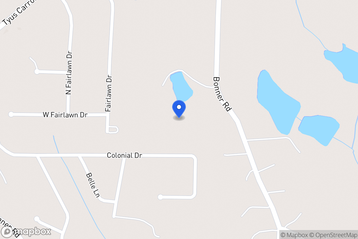 Map of Bonner Rd