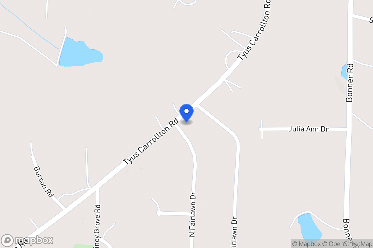 Map of 10 N Fairlawn Dr