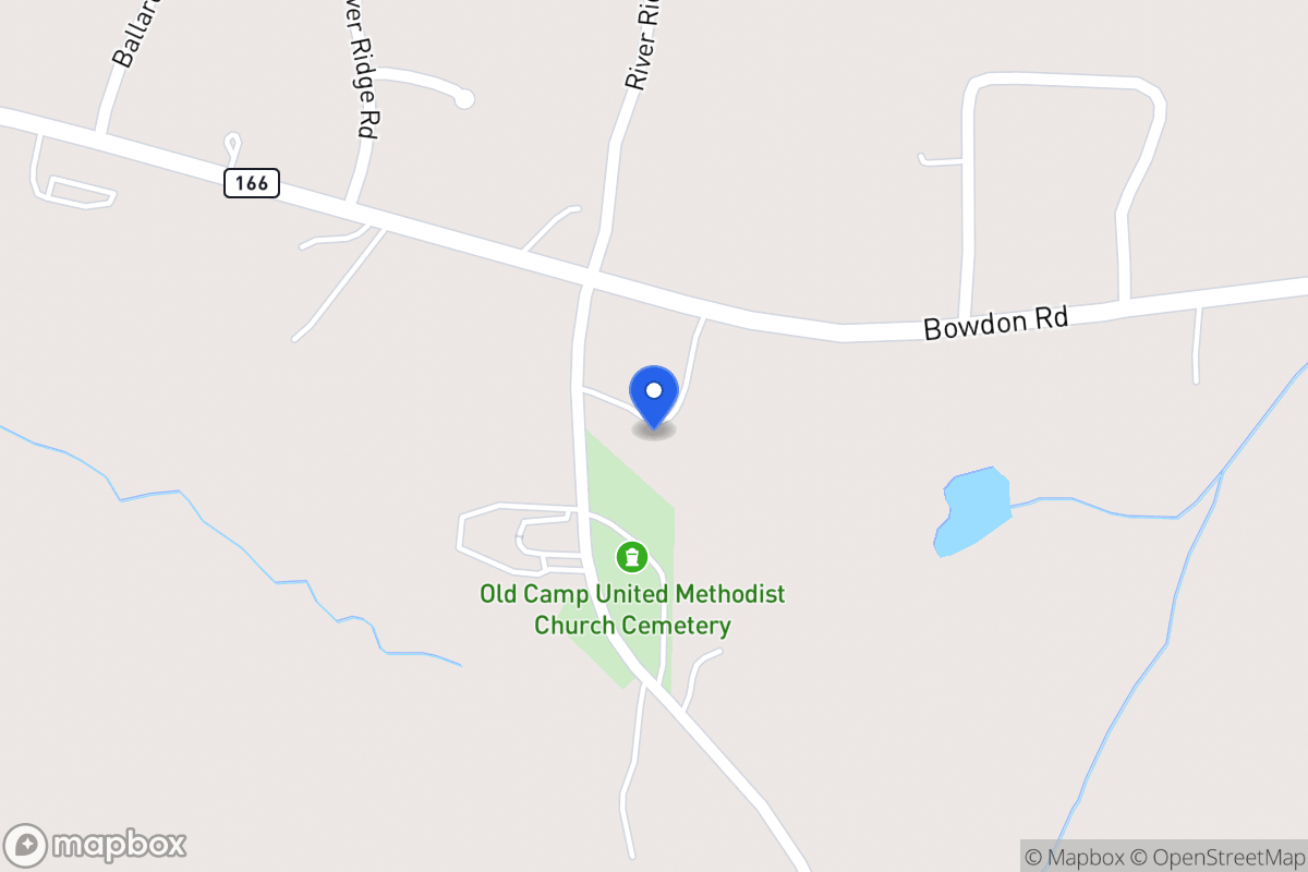 Map of 30 Old Camp Church Rd