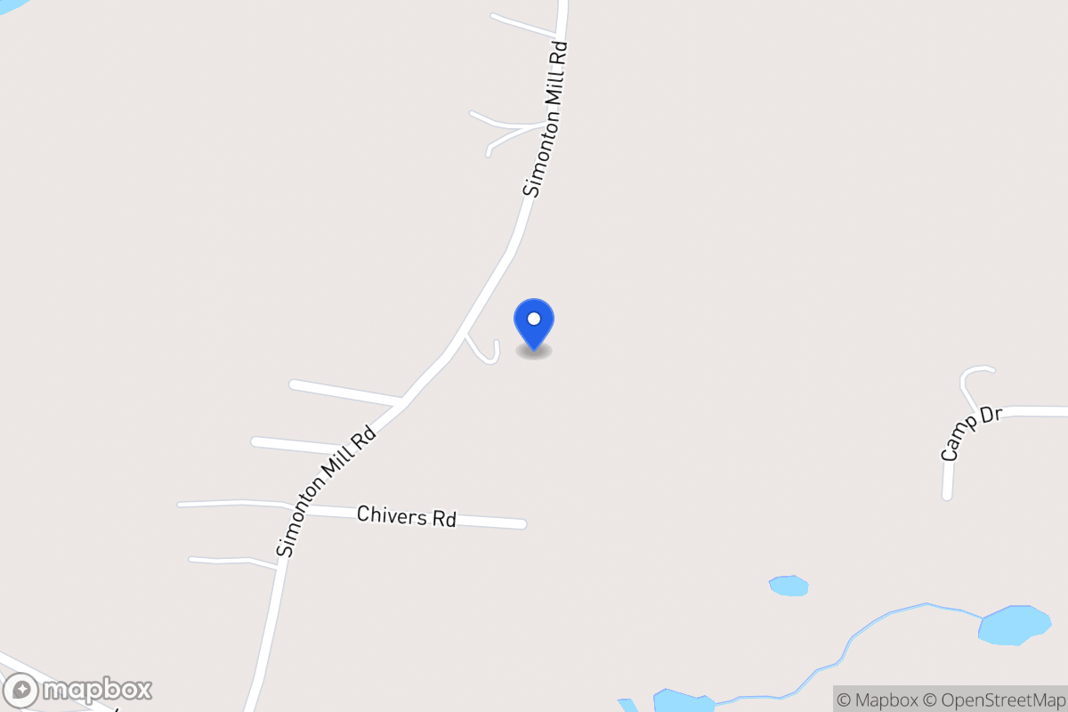 Map of 200 Simonton Mill Rd