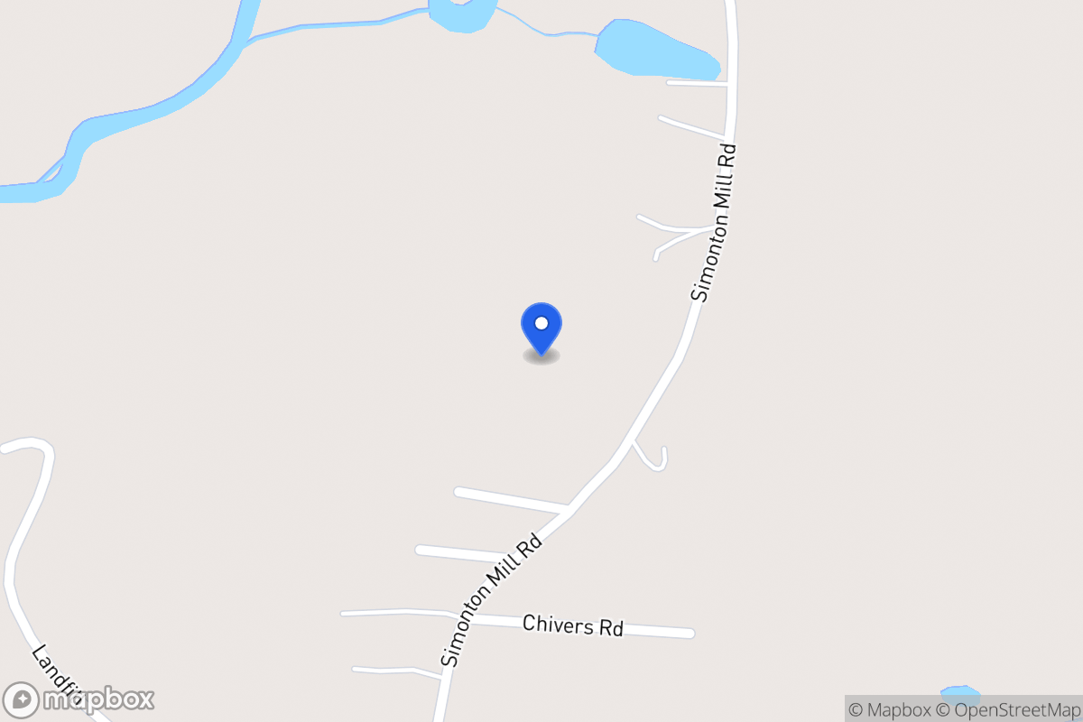 Map of 217 Simonton Mill Rd