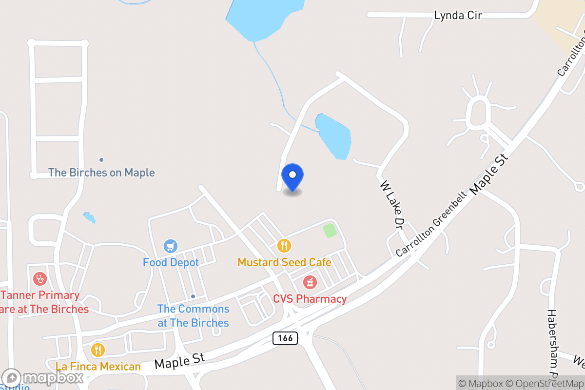 Map of Rebecca Ln