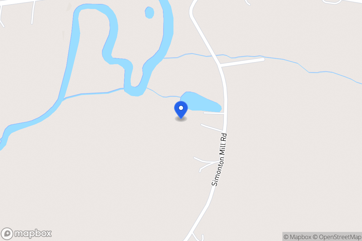 Map of 211 Simonton Mill Rd