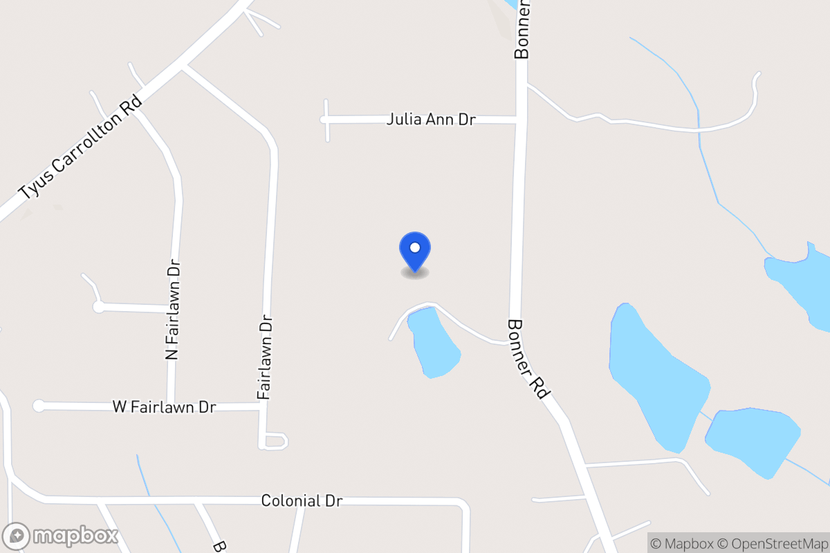 Map of 301 Bonner Rd