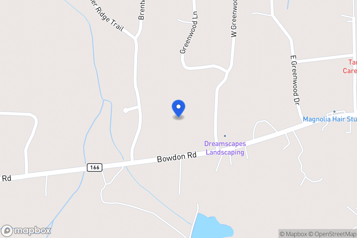 Map of 36 W Greenwood Dr